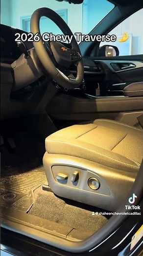 New Year, New Ride! ✨ Take a Look at the Sleek 2026 Chevrolet Traverse LT 🚙