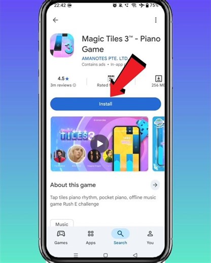 Magic Tiles 3 Piano Game App Download Kaise Karen || How To Download Magic Tiles 3 App On Phone