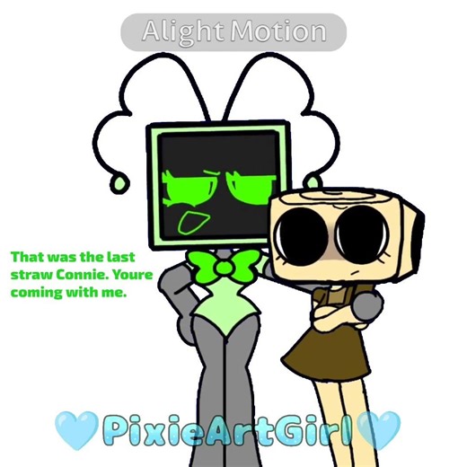 Possessed Shelly (part 5) #PixieArtGirl #shellvision💚💛 #fypシ #posessedshelly #conniedandyworld