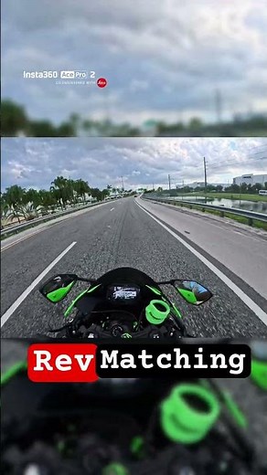 Still learning how to blip the throttle aka Rev Matching! #revmatching #blipping #zx6r #motorcycle