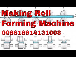 Making Roll Forming Machine : How to make roll forming machine ?!!