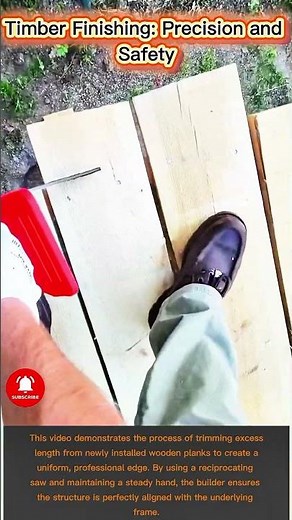 How to Trim Deck Boards Like a Pro | Clean Edge Finish