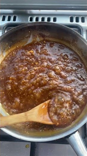 #DreamTrackAI Making Teriyaki sauce With sesame seeds