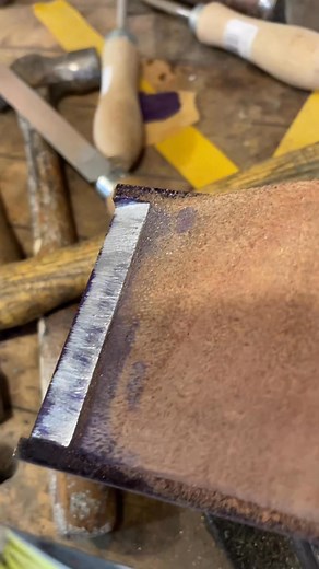 Filing the mouth front of this improved mitre planes but I think it will be a 10 1/2” with a 3” sole and infills in 100 year old Rosewood, watch this space. Website, YouTube, 3 Books on how to build an infill plane, Facebook page & group links in my profile. Just click on my name then click on the link tree link. . #infillplane #infillplanemaker #handmadeplane #furnituremaker #metalwork #cabinetmaker #planemaking #planemaker #toolmaking #handdovetails #luxerymetalworks #handplane #dovetailedplan