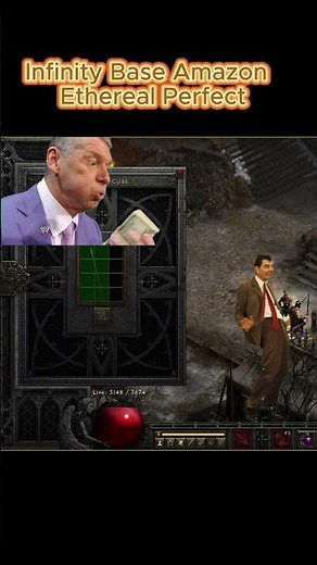 Infinity Base Amazon Ethereal Perfect #diablo2resurrectedbuild #diablo2r