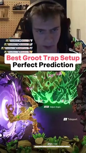 Groot Trap 4K Read Them Like A Book #marvelrivals #necros #jay3 #timthetatman #flats #bogur #groot