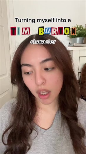 i love this too much and will now watch corpse bride #fyp #foryou #timburton #timburtoncharacter #corpsebride #halloweenlook #makeup #halloween #halloweenmakeup