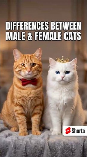 Male vs Female Cats 🐱💙❤️ What’s the Real Difference?