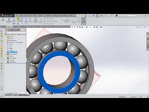 TUTORIAL SOLIDWORKS BEARING MANUAL ( bearing load )