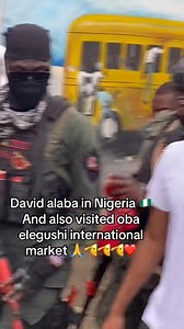 1.1M views · 21K reactions |  David Alaba spotted in Lagos; he visited The New Fela Afrika Shrine in Ikeja and Oba Elegushi International Market.  S O C C E R N E T  #alaba #realmadrid #davidalaba #halamadrid #laliga #championsleague #ucl #bundesliga #fcbayern #bayernmunich #madridista #faith #ballersingod #lagos #lekki #ikeja #nigeria #naija #fashion #lagosnigeria #realmadridfans #madridismo #losblancos #realmadridnews | SoccerNet NG | Facebook