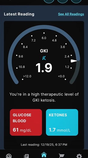 Dr. Louis Castaldi on Instagram: "Deep Ketosis, Nice! #keto #holistichealthcare #chiropractor #eastchester #naturalhealing"