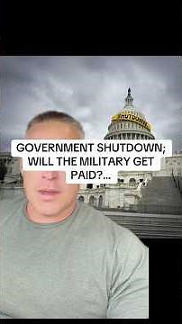Government Shutdown; will service members get paid? #marines