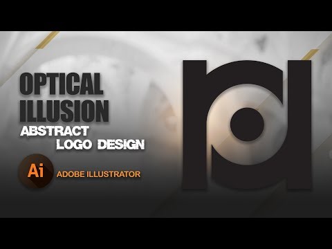 How to Create Optical Illusion Logo | Illustrator