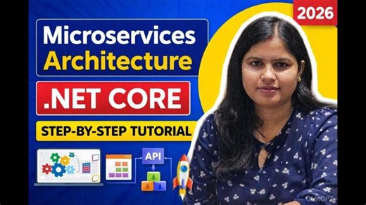 Part-1| Microservices Architecture in .NET Core | Real-Time Project Explained Step-by-Step (2026) | Indu Thakur