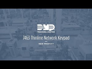 DMP Training Center: 7463 Thinline Network Keypad