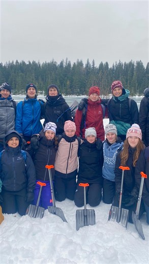 Aberdeen Hall Prep. School on Instagram: "🎒Student Reflection | Outdoor Education – Revelstoke “This winter the Outdoor Ed group participated in an avalanche safety training course while camping in Revelstoke BC. Over the course of the trip we learned essential backcountry skills like snow shelter building, using avalanche safety equipment, and figuring out the science behind the snow layers and terrain. This was all courtesy of our lovely guide,Kate (@shrediger) who truly made this trip memora