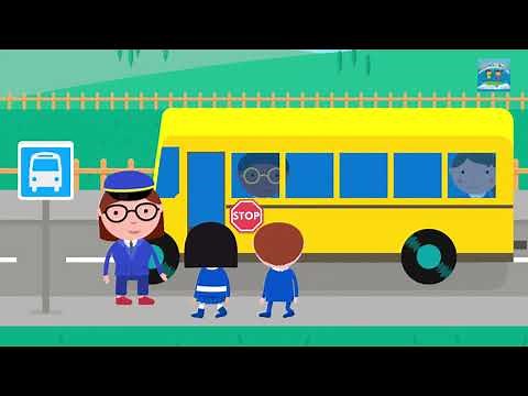 Buszos mese 🚌 | A busz kereke | THE WHEELS ON THE BUS