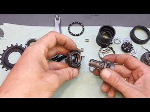 Correct removal of coaster brake from shimano nexus 3 hub
