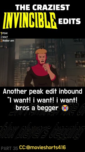 Ranking The CRAZIEST Invincible Edits Part 35 #invincibleedits #invincible #blowup #makethisgoviral