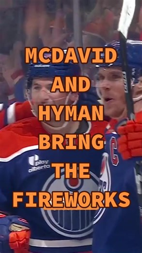 McDavid to Hyman: A Stunning NHL Goal Play