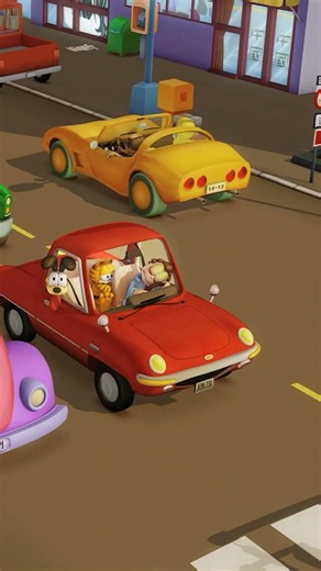 😴 Jon the sleeping beauty 😴 #shorts #Garfield #cartoon #animation #thegarfieldshow