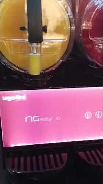 The new Ugolini NG Easy granita / slush machine