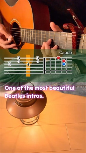 Michelle Guitar Intro for Beginners | The Beatles + TAB