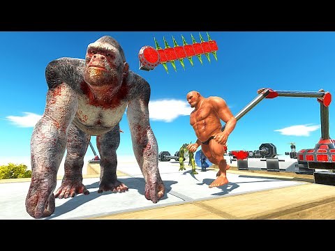 Units Attempt IMPOSSIBLE Deathrun - Animal Revolt Battle Simulator