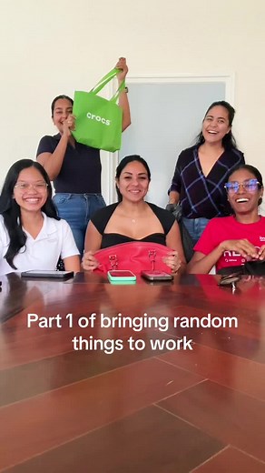 Bringing Random Objects to Work: A Fun Office Challenge