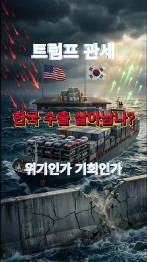 트럼프 관세, 한국 수출의 운명은 3,500억 달러의 승부