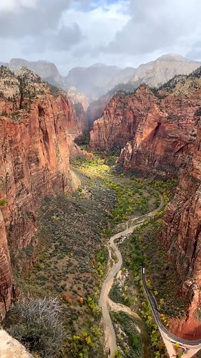 Parks Project on Instagram: "A beautiful view indeed! Thinking of visiting Zion National Park this season? We’ve got a few tips for you: ▫️Check the weather and trail conditions before setting out for the day via the NPS website. ▫️Get to your trailhead early - many of the trails can be crowded, so it’s best to get up with the sun and get on the trails as early as possible to avoid the crowds. ▫️Take the shuttle - Enjoy the views along the Zion Canyon Scenic Drive and hop off at your desired des