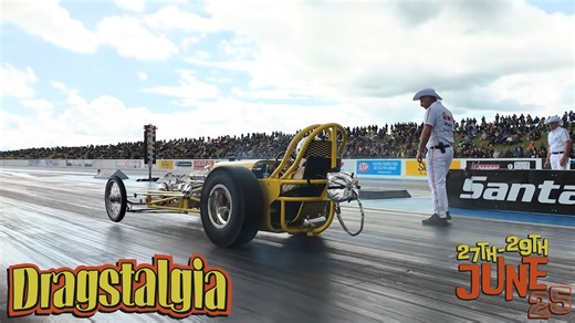 Step back in time at Dragstalgia, a full-throttle vintage weekend celebrating classic race cars, hot rods, and bikes at Santa Pod! 🏁 Enjoy nostalgia drag racing, live music, jet car runs, a beer fest, NSRA Show & Shine, and the iconic Cracklefest! 😎 𝟮𝟳-𝟮𝟵 𝗝𝘂𝗻𝗲 🔗 https://santapod.co.uk/dragstalgia.php | Santa Pod Raceway