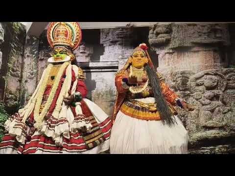 Very unique traditional dance form of Kerala.