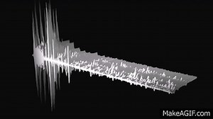 Sound Wave Animation on Make a GIF