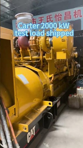 Used 2000KW CAT 3516 Generator for Sale - Complete Testing