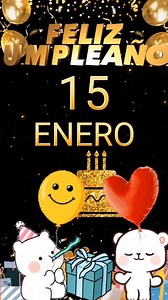 Yo amo con todo mi corazón a alguien muy especial que cumple años Hoy 15 de Enero, muchas felicidades. Jhon Burga Caro | Feliz Cumpleaños - Happy Birthday