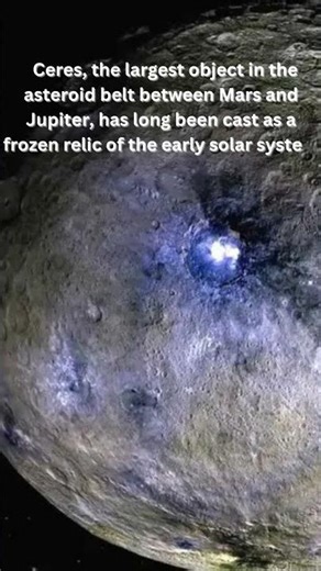 Ceres : A Lost World That Could Have Hosted Life