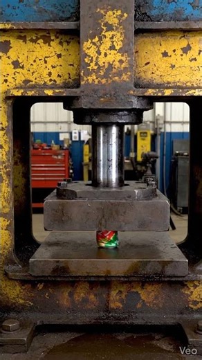 Hydraulic Press vs Cold Drink Can 🥤💥 EXPLOSIVE! 😱