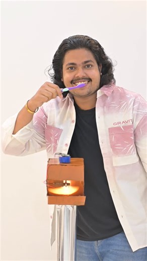 Bhavik Experiment on Instagram: "Homemade Toothpaste Dispenser 🪥🤩 . . . . [reels,viralreels,project,science,experiment,viral,trending,toothpaste,homemade]"