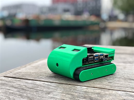 3D Printable Dinosaur Robot @Raspberry_Pi #PiDay #RaspberryPi