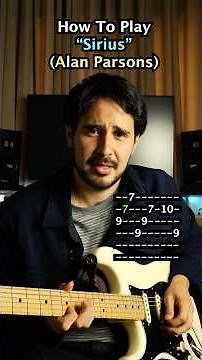 How to play “Sirius” on guitar (Alan Parsons Project)