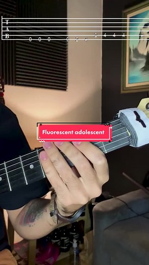 Fluorescent Adolescent Guitar Tab Tutorial