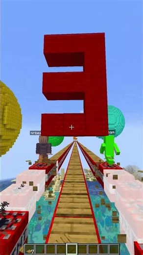 Minecraft tnt run #minecraft #shorts