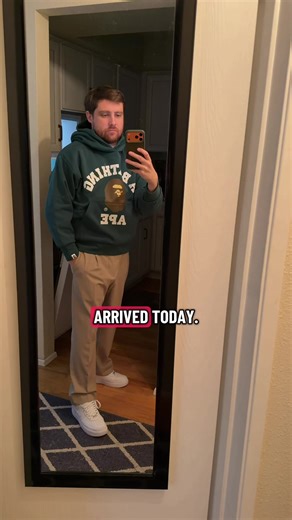 BAPE College Puffy Hoodie: Sizing and First Impressions