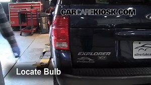 Reverse Light Replacement 2004 Ford Explorer XLT 4.0L V6 FlexFuel
