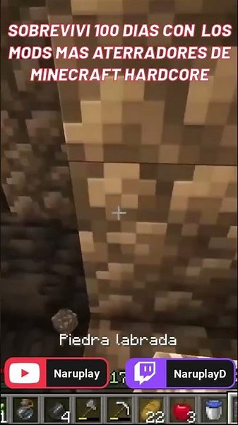 Sonidos extraños se oyen en Minecraft #minecraft #100dias #nightdweller #themanfromthefog #shorts