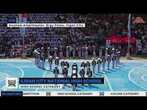 Iligan City East National High School (ICENHS) - 31st Silent Drill Competition