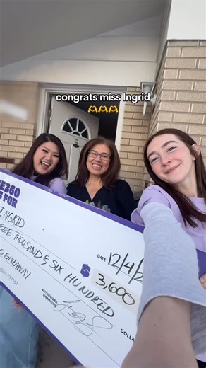 Life360 on Instagram: "the sweetest surprise 🥹💜 Enter our last Life360 giveaways of 2025, every week in the app! Here’s how to enter: 1️⃣ Open your Life360 app (download it if you haven’t already!) 2️⃣ Click on the Inbox > “Alerts” tab 3️⃣ Press “Enter to win” and that’s it 💜"