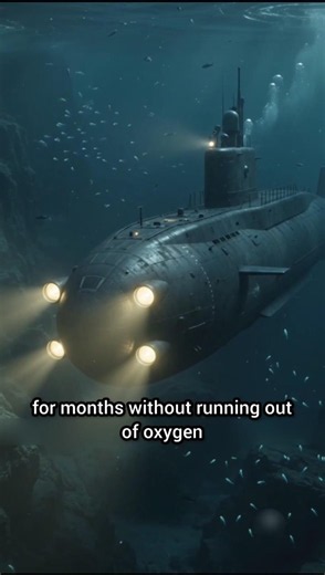 How Nuclear Submarines Make Oxygen Underwater #militarytech #submarine