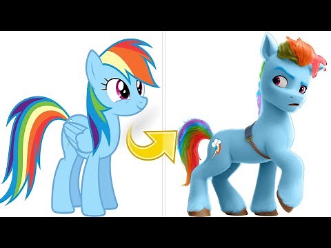 Rainbow Dash New Generation G5 Hitch My Little Pony